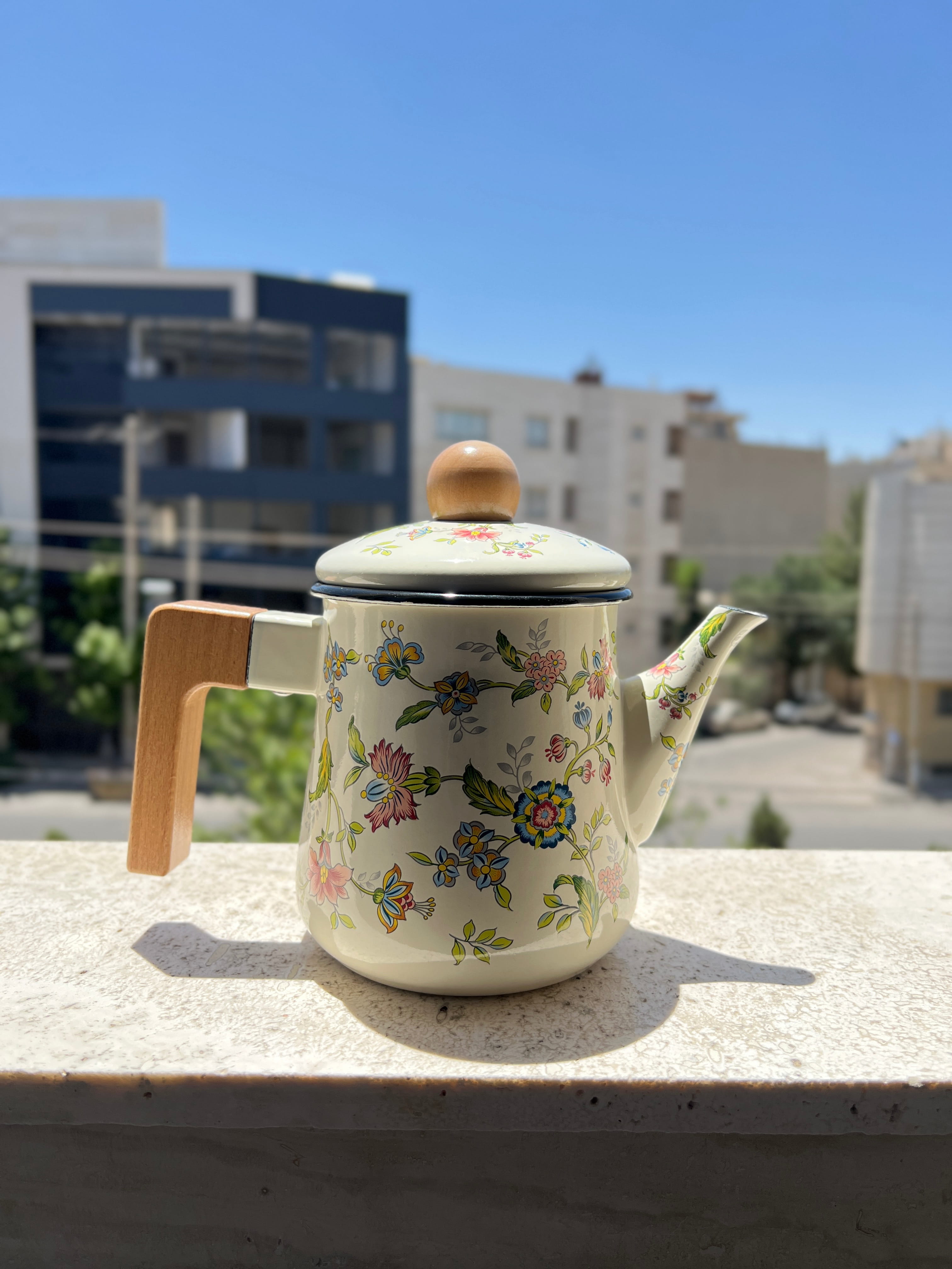 کتری لعابی کوچک